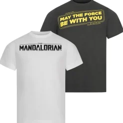 STAR WARS Hombre Camiseta Pack de 2 POMPK509MUL