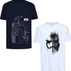 STAR WARS Niño Camiseta Pack de 2 FCBPK127MUL