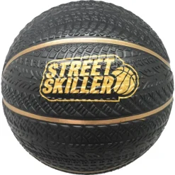 STREETSKILLER "Ultimate Grip" Balón de baloncesto negro/dorado
