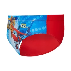 Super Wings Niño Bañador slip QE1751-rojo