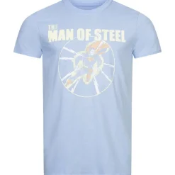 SUPERMAN DC COMICS Man of Steel Hombre Camiseta FBMTS822LTB
