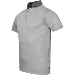 TED BAKER Frend Collar Hombre Polo 246754-NEGRO