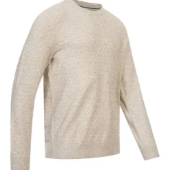 TED BAKER Loung Stitch Crew Cuello Hombre Sudadera 273063-MARRÓN-TAN