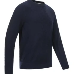 TED BAKER Loung Stitch Crew Cuello Hombre Sudadera 273063-AZUL MARINO