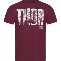 THOR MARVEL Texto Hombre Camiseta FBMTS312GAR
