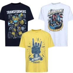 Transformers Optimus & B-Bee Niño Camiseta Pack de 3 HABPK057MUL