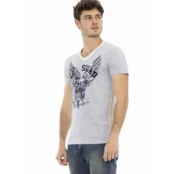 TRUSSARDI Action Hombre Camiseta Gris 2AT21A013