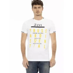 TRUSSARDI Action Hombre Camiseta Blanco 2AT22001