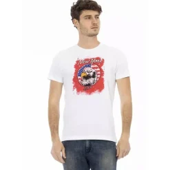 TRUSSARDI Action Hombre Camiseta Blanco 2AT23001