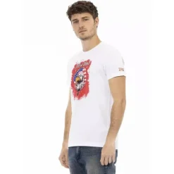 TRUSSARDI Action Hombre Camiseta Blanco 2AT23001