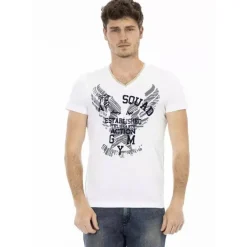 TRUSSARDI Action Hombre Camiseta Blanco 2AT21A001