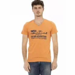 TRUSSARDI Action Hombre Lago Tanganica Camiseta Naranja 2AT04V083