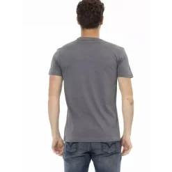 TRUSSARDI Action Hombre Real Man Camiseta Gris 2AT04004