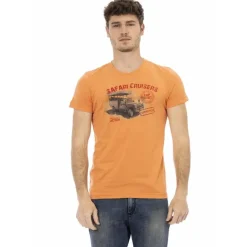 TRUSSARDI Action Hombre Safari Cruisers Camiseta Naranja 2AT02B083