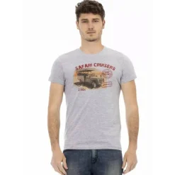 TRUSSARDI Action Hombre Safari Cruisers Camiseta Gris 2AT02B013