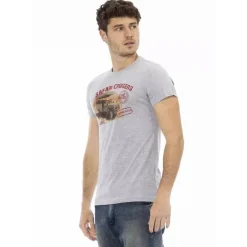 TRUSSARDI Action Hombre Safari Cruisers Camiseta Gris 2AT02B013