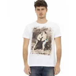 TRUSSARDI Action Hombre Sumo Camiseta Blanco 2AT07002