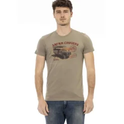 TRUSSARDI Action Hombre Safari Cruisers Camiseta Verde 2AT02B055