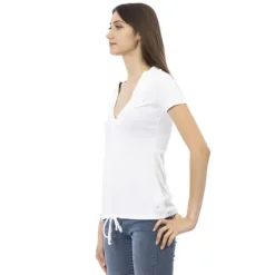 TRUSSARDI Action Mujer Camiseta Blanco 2BT11001