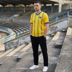 Ucrania "Retro History" JELEX Hombre Camiseta