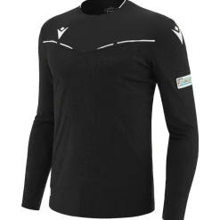 UEFA macron Hombre Camiseta de árbitro de manga larga 58575156