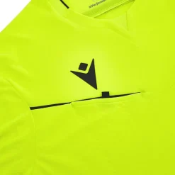UEFA macron Hombre Camiseta de árbitro de manga larga 58575154