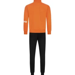 Umbro Premium Hombre Chándal 30086S-Ocre oscuro-Negro