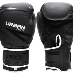 Urban Fight Sparring Guantes de boxeo de cuero UFC00408BV