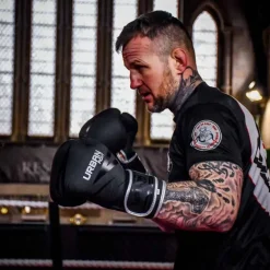 Urban Fight Sparring Guantes de boxeo de cuero UFC00408BV