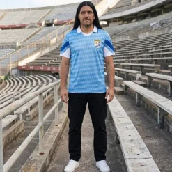Uruguay "Retro History" JELEX Hombre Camiseta