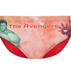 Vengadores Marvel Niño Bañador slip ET1753-rojo