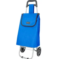 VERTICAL STUDIO carrito de compras plegable 35 L royal blue