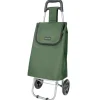 VERTICAL STUDIO carrito de compra plegable 35 L verde oscuro