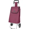 VERTICAL STUDIO carrito de compra plegable 35 L rojo oscuro