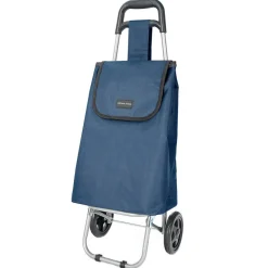 VERTICAL STUDIO carrito de compras plegable 35 L azul marino