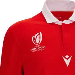 Wales WRU macron Rugby Hombre Camiseta de manga larga 58569050