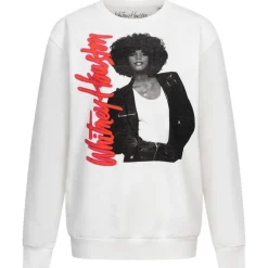 WHITNEY HOUSTON Mujer Sudadera POLCS396WHT