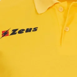 Zeus Basic Hombre Polo amarillo