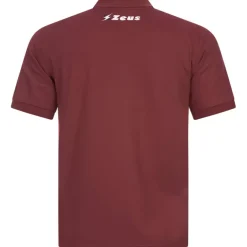 Zeus Basic Hombre Polo rojo oscuro