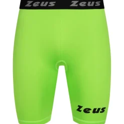 Zeus Bermuda Elastic Pro Hombre Mallas verde neón