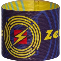 Zeus Brazalete de capitán reversible Marino amarillo