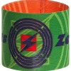 Zeus Brazalete de capitán reversible Verde Naranja