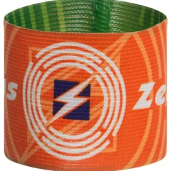 Zeus Brazalete de capitán reversible Verde Naranja