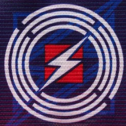 Zeus Brazalete de capitán reversible Marino rojo