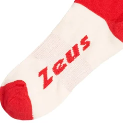 Zeus Calza Energy Medias de fútbol rojo