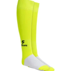 Zeus Calza Energy Medias de fútbol amarillo neón