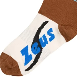 Zeus Calza Energy Medias de fútbol marrón