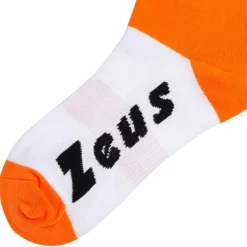 Zeus Calza Energy Medias de fútbol naranja