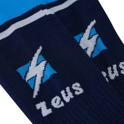 Zeus Calza United Medias de fútbol azul marino royal blue