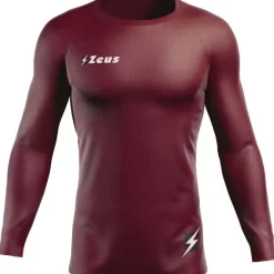 Zeus Fisiko Baselayer Camiseta funcional de manga larga rojo oscuro